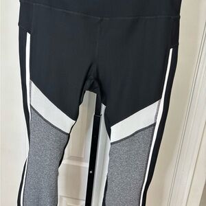 RBX Black and Gray Track Pants